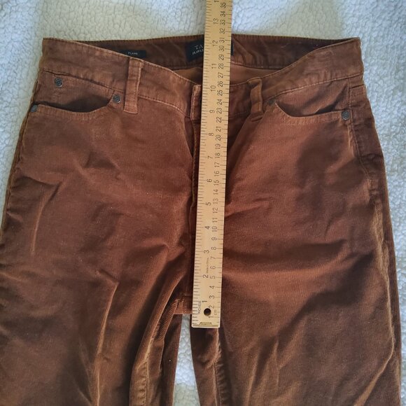 Talbots flawless Rust/Burnt/Honey Brown Corduroy Size 4 EUC - Picture 9 of 13